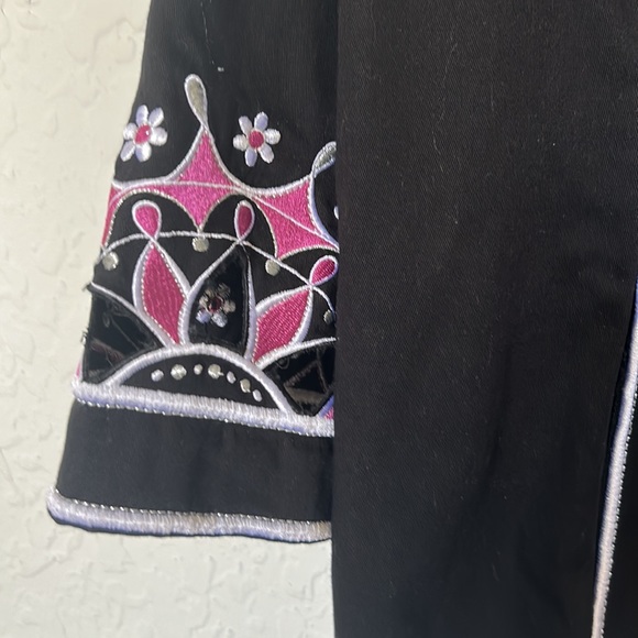 Bob Mackie Floral Embroidered Jacket - Picture 2 of 5